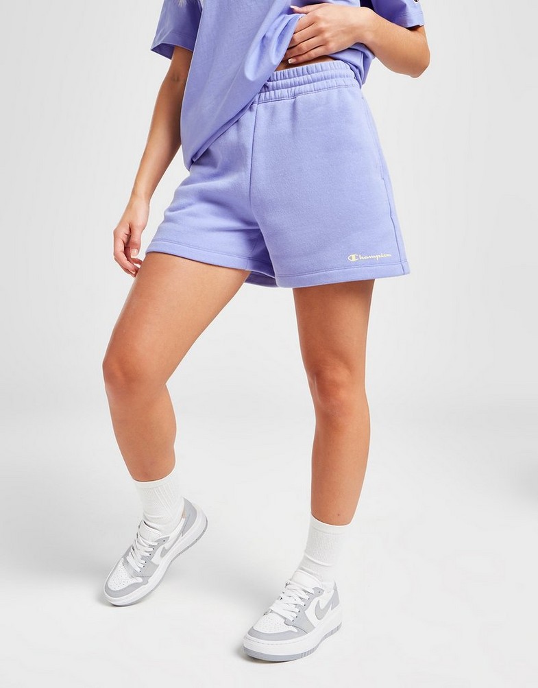Дамски шорти CHAMPION ШОРТИ SMALL LOGO SHORTS 114854JKABS158 Син