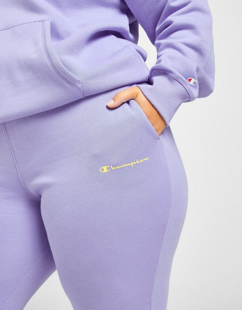 CHAMPION DRES PLUS SIZE SMALL LOGO TRACKSUIT 116130JKABS158S Niebieski
