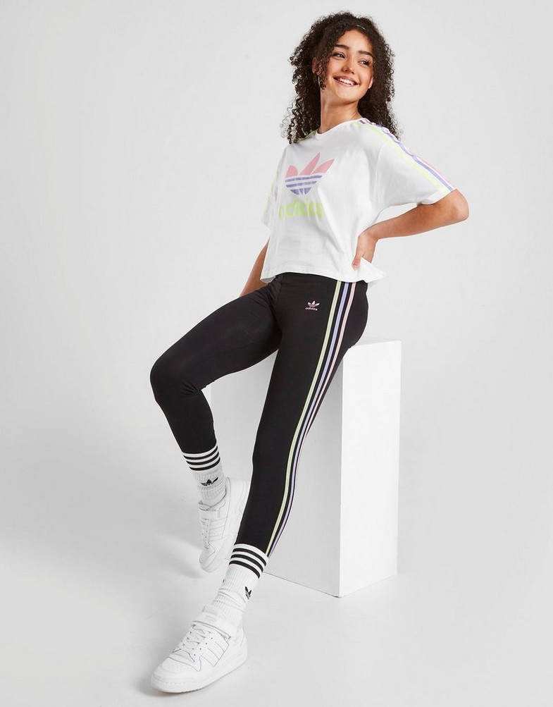 ADIDAS LEGGINGS G OMBRE LEGGING HS6800 Czarny