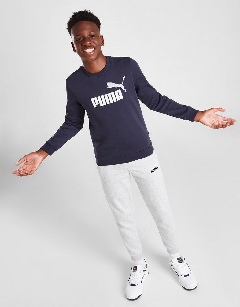 Bluza dziecięca PUMA BLUZA CORE CREW 58698643 Granatowy