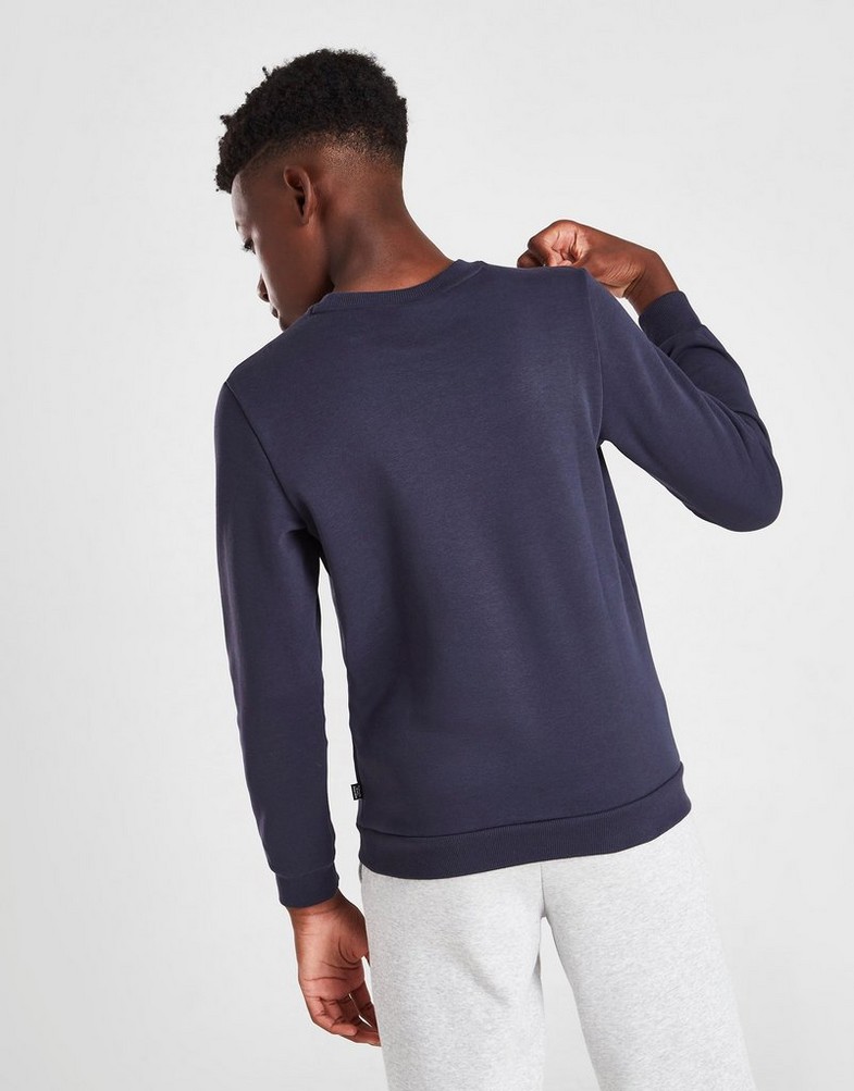 Bluza dziecięca PUMA BLUZA CORE CREW 58698643 Granatowy