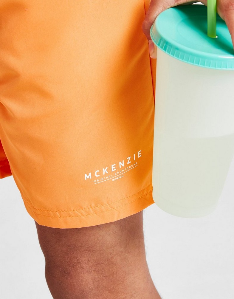 Krótkie spodenki, szorty dziecięce MCKENZIE SZORTY ESSENTIAL SWIM SHORTS JUNIOR MCKTJ14647430 Pomarańczowy