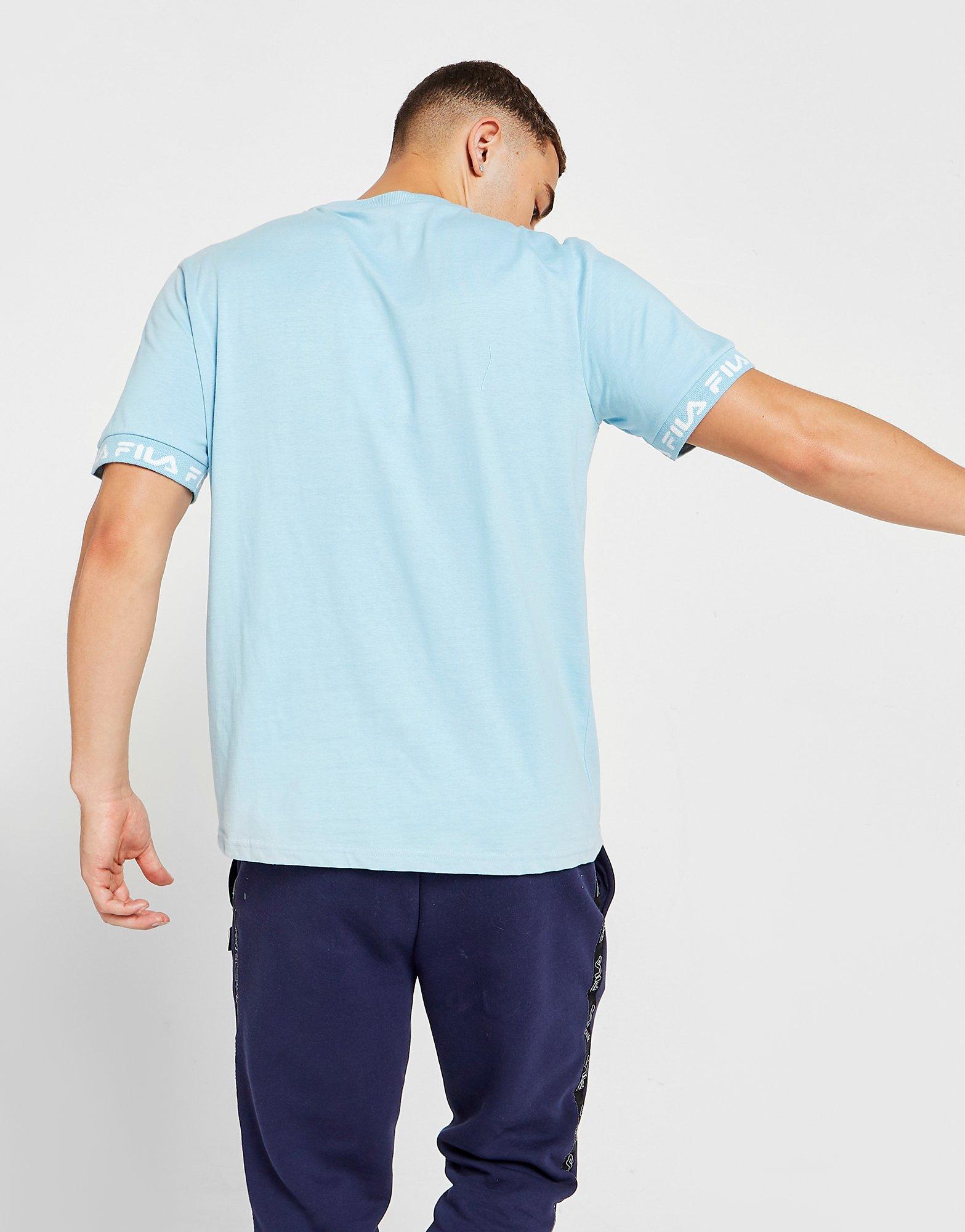 Мъжка тениска FILA ТЕНИСКА SQUADS TAPE ТЕНИСКА SS21JDM006 Син