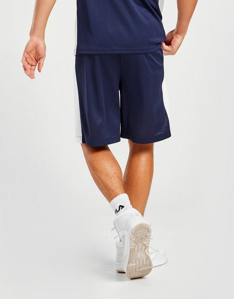 Krótkie spodenki, szorty męskie FILA SZORTY MELLI BASKETBALL SHORTS SS22JDM026 Granatowy