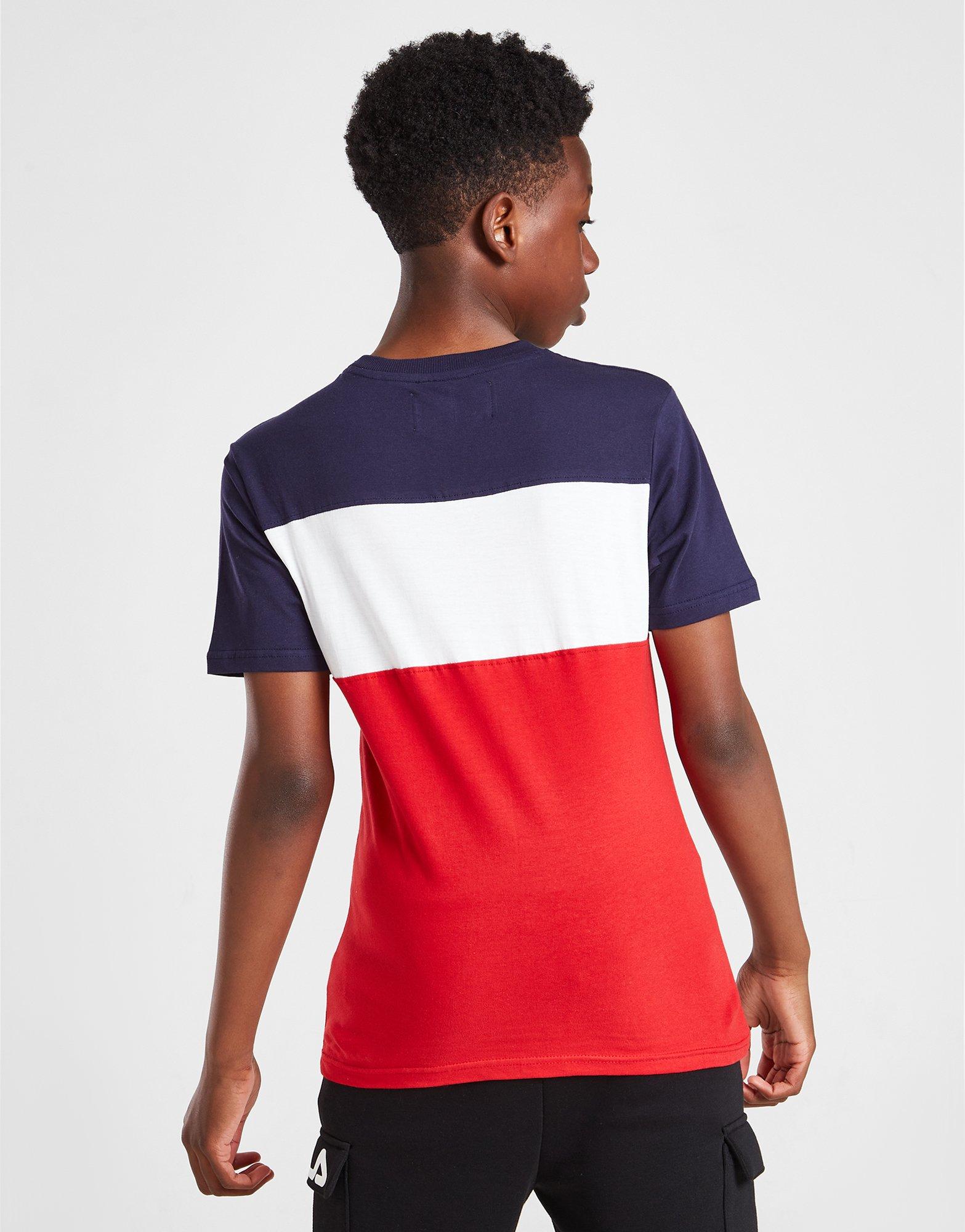 Detské tričko FILA TRIČKO LEONE CUT & SEW TRIČKO JUNIOR SS22JDK007NVY Tmavě modrá