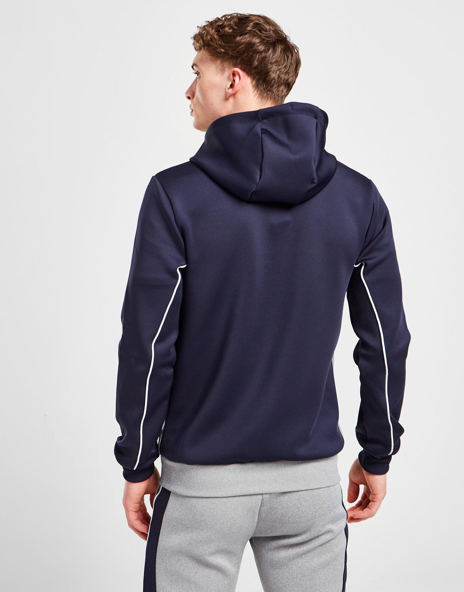 Pánska mikina MCKENZIE HASTE POLY OVERHEAD HOODIE MCKTM15177 Tmavomodrá