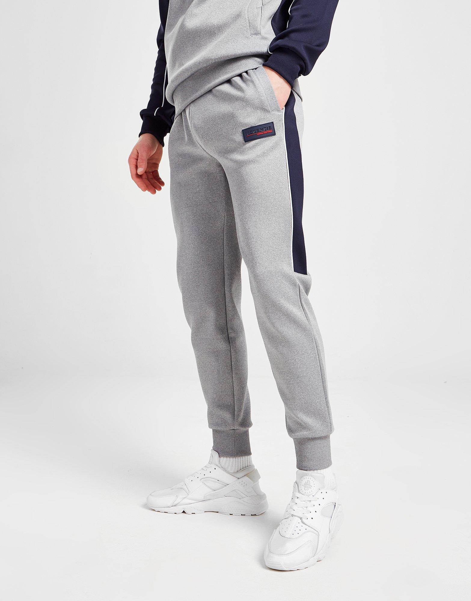 Pánske nohavice MCKENZIE HASTE POLY TRACK PANTS MCKTM15181 Tmavomodrá