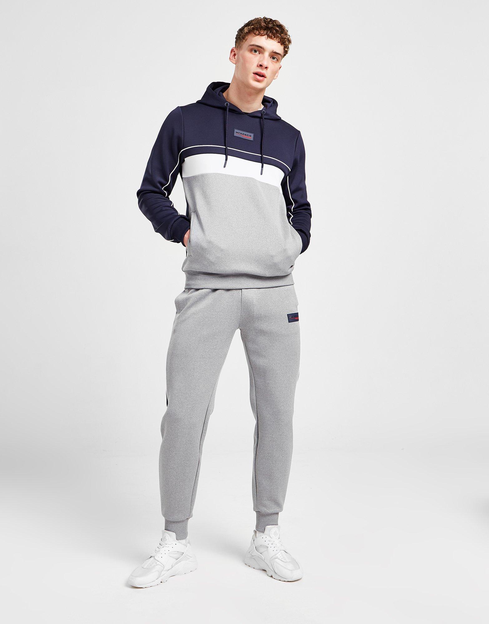 Pánske nohavice MCKENZIE HASTE POLY TRACK PANTS MCKTM15181 Tmavomodrá