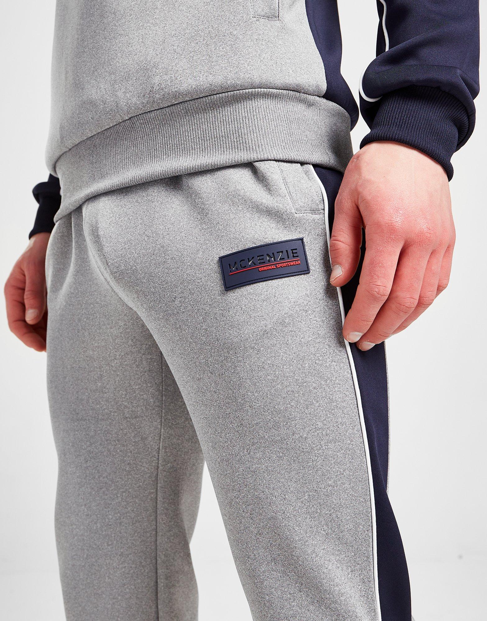 Pánske nohavice MCKENZIE HASTE POLY TRACK PANTS MCKTM15181 Tmavomodrá