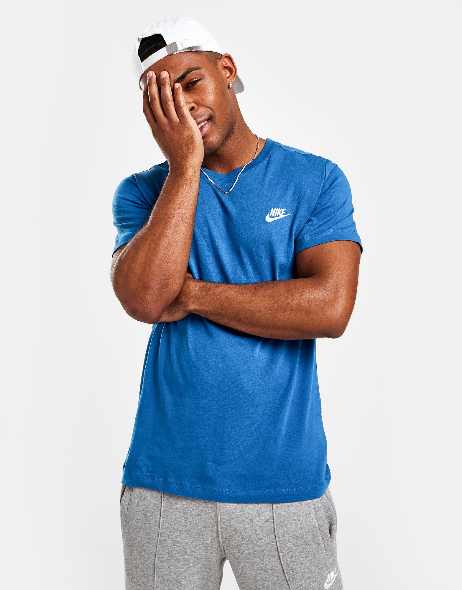 Pánske tričko NIKE TRIČKO SPORTSWEAR CLUB TRIČKO DQ3948407 Modrá