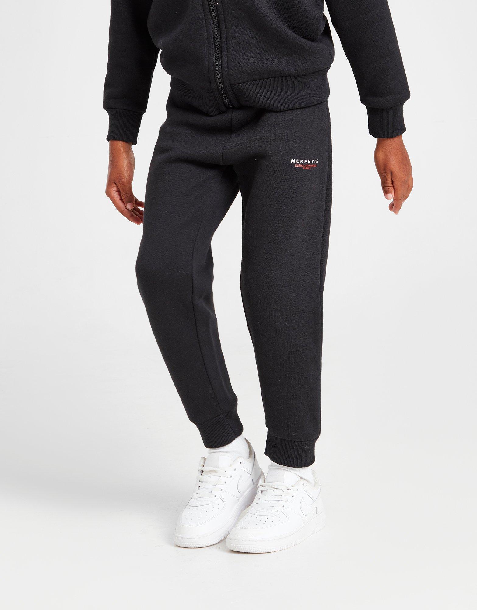 Dětské kalhoty MCKENZIE KALHOTY  MINI ESS FLC PANT MCKTI15421090 Černá