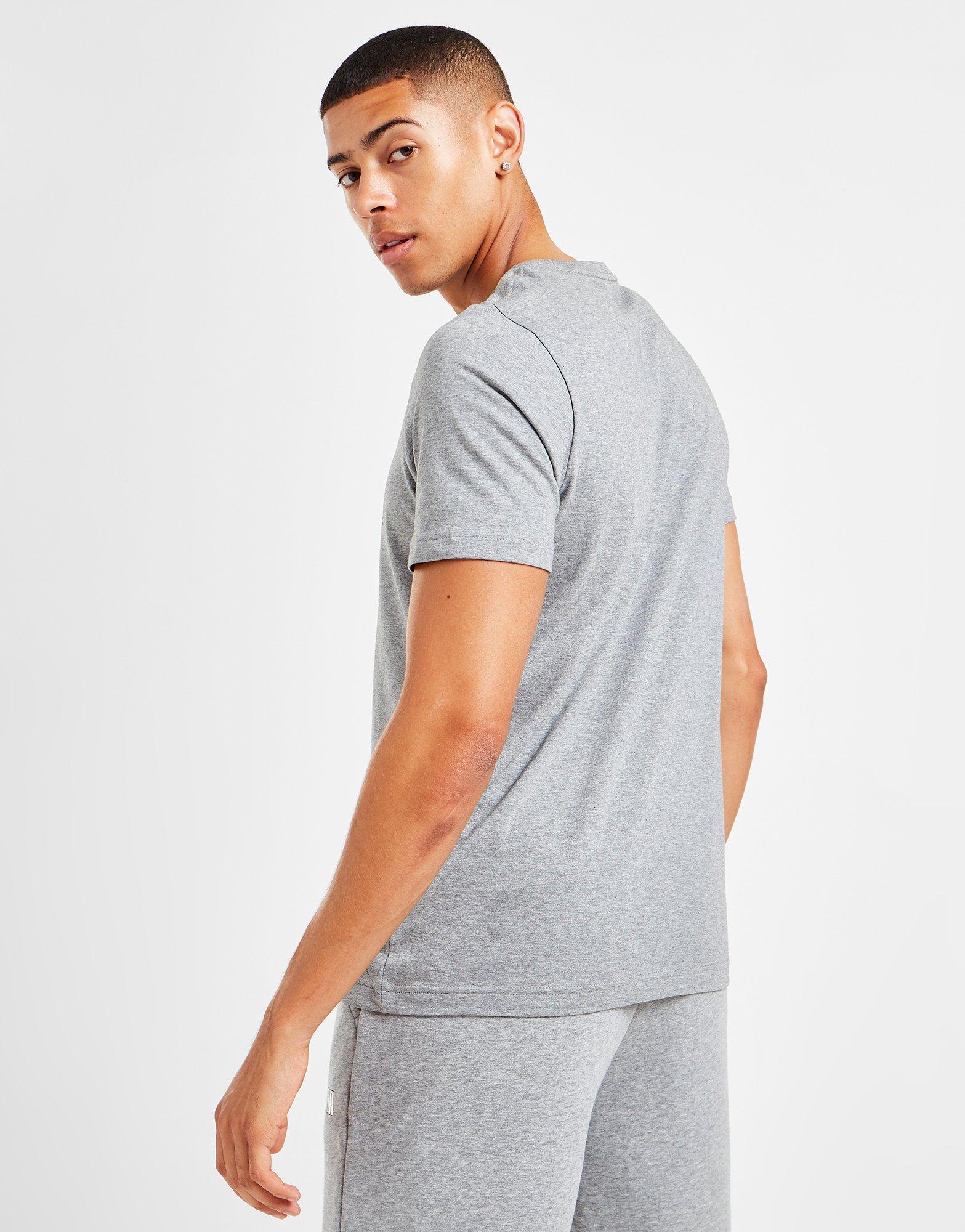 Pánske tričko PUMA NEW LOGO TRIČKO  53261753 Sivá