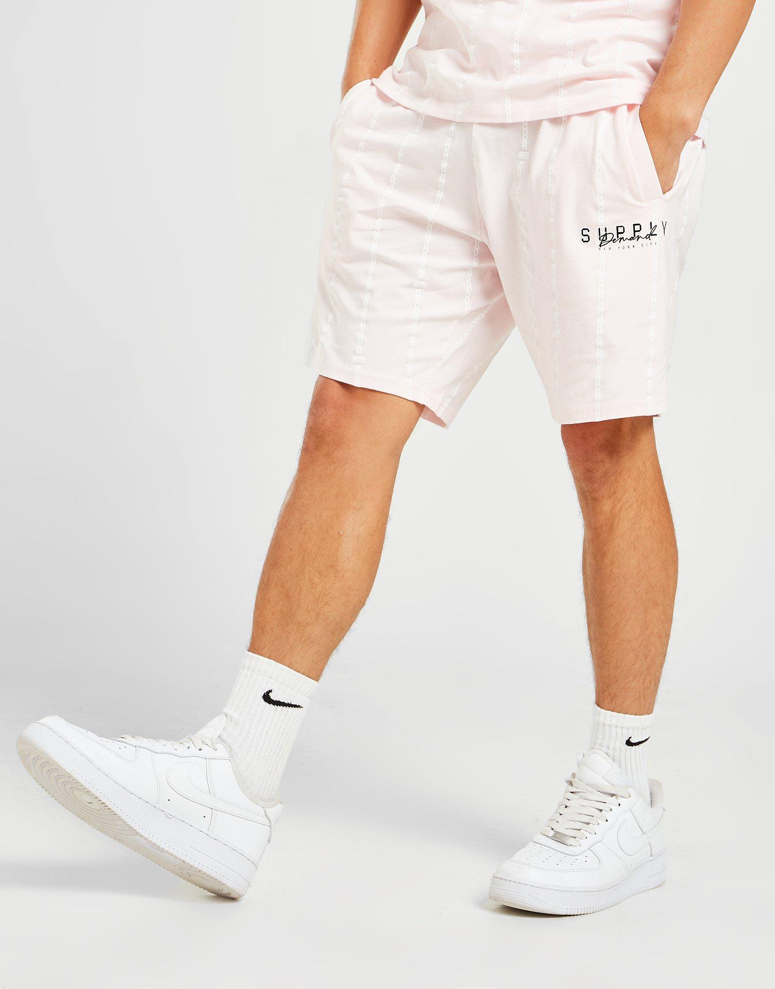 Vyriški šortai SUPPLY & DEMAND ŠORTAI CHAIN PIN SHORTS SUPTM16005 Rožinė