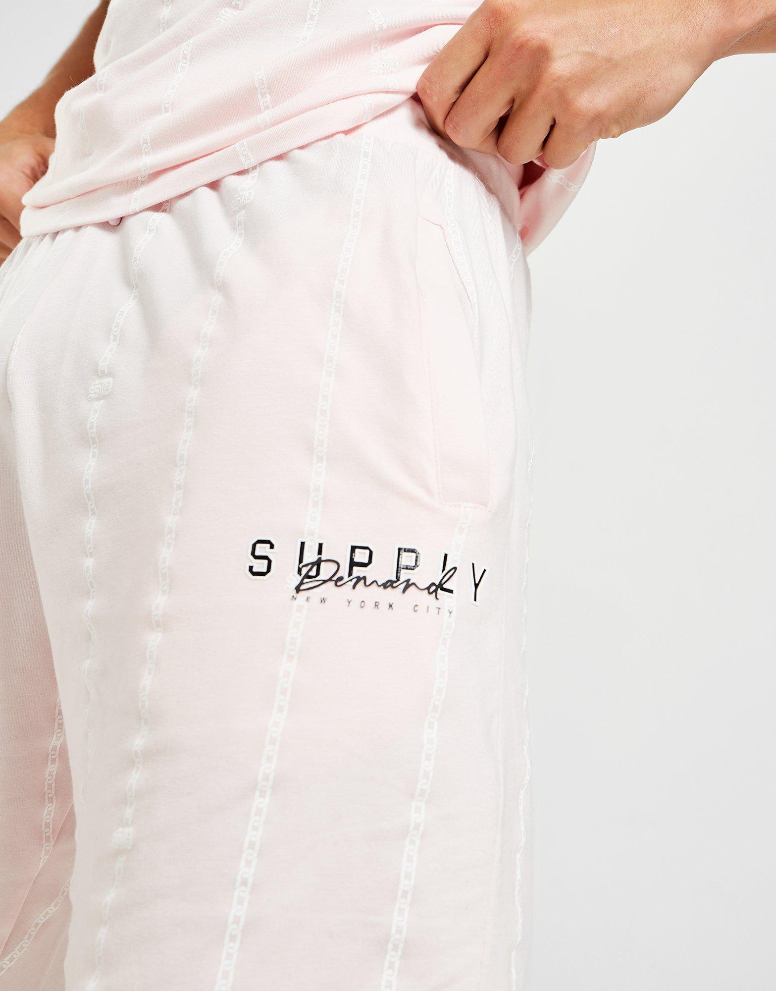 Vyriški šortai SUPPLY & DEMAND ŠORTAI CHAIN PIN SHORTS SUPTM16005 Rožinė