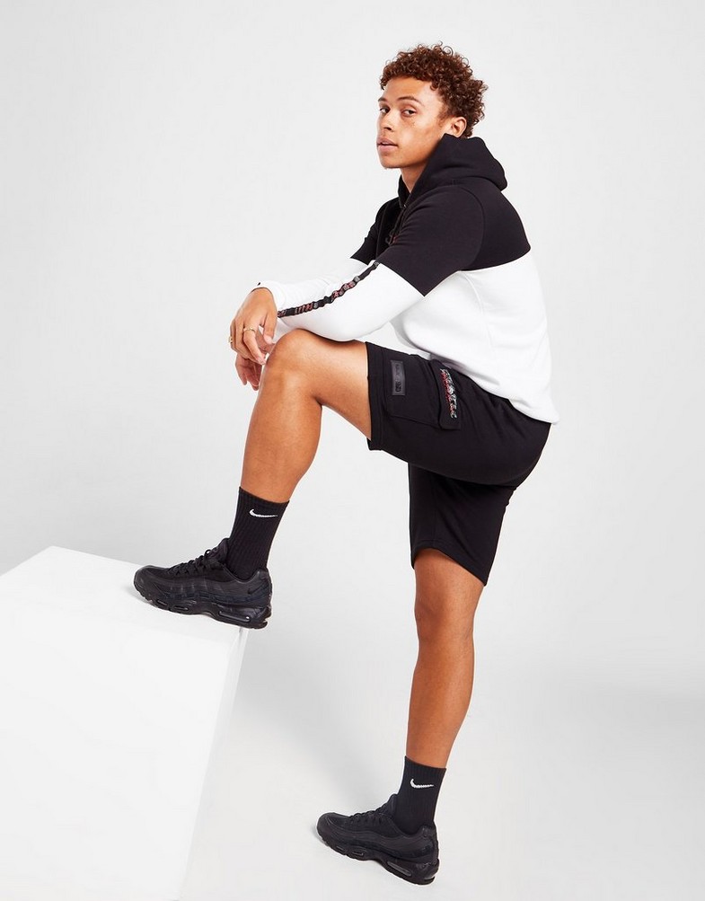 Krótkie spodenki, szorty męskie SUPPLY & DEMAND SZORTY MICRO SHORTS SUPTM15991 Czarny