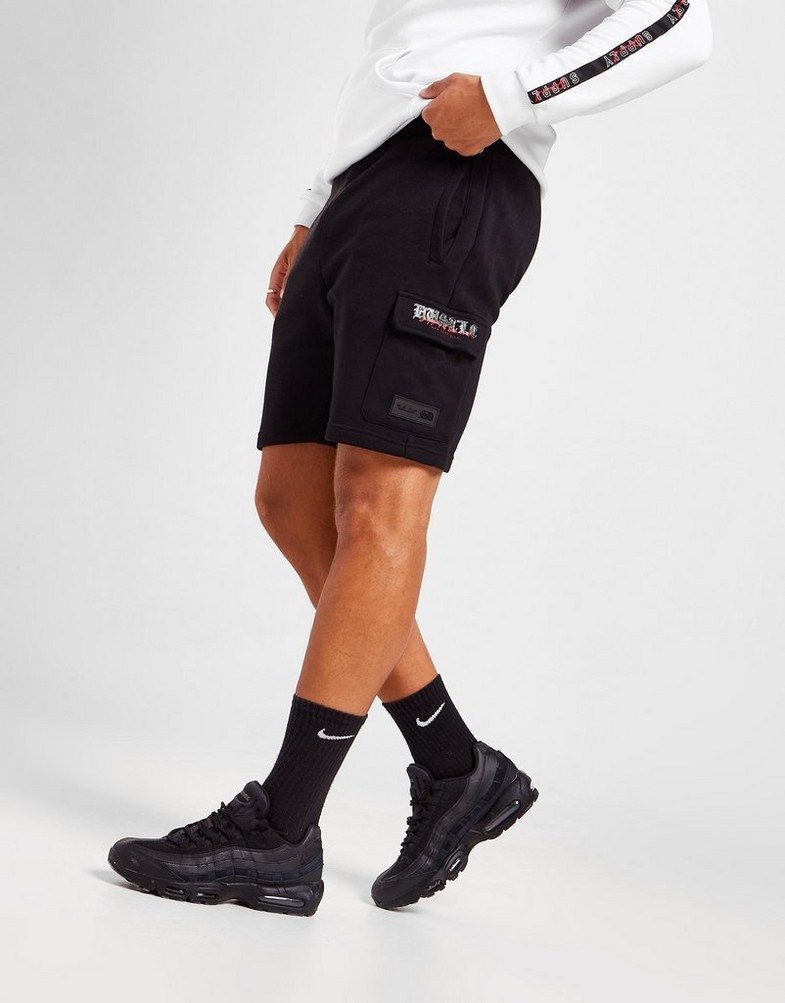 Krótkie spodenki, szorty męskie SUPPLY & DEMAND SZORTY MICRO SHORTS SUPTM15991 Czarny