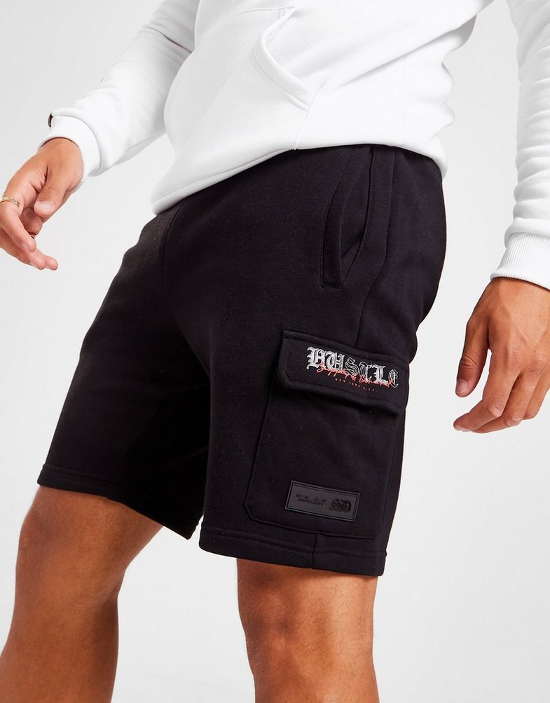 Krótkie spodenki, szorty męskie SUPPLY & DEMAND SZORTY MICRO SHORTS SUPTM15991 Czarny