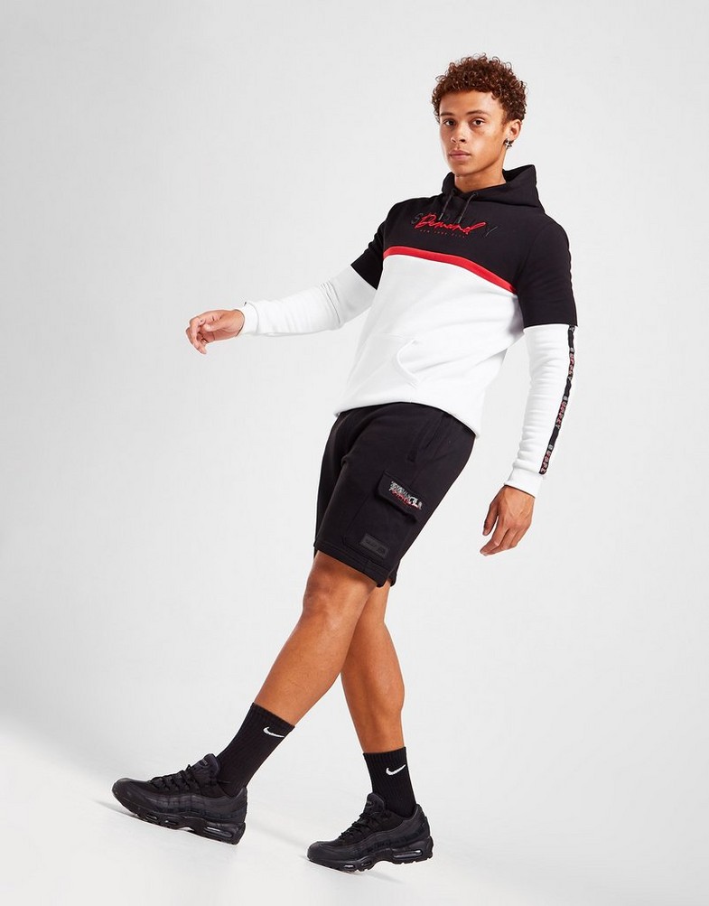 Krótkie spodenki, szorty męskie SUPPLY & DEMAND SZORTY MICRO SHORTS SUPTM15991 Czarny