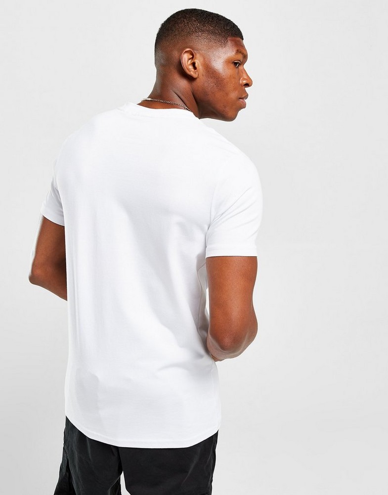 Koszulka, t-shirt męski SUPPLY & DEMAND ALPHA T SHIRT SUPTM15998 Biały
