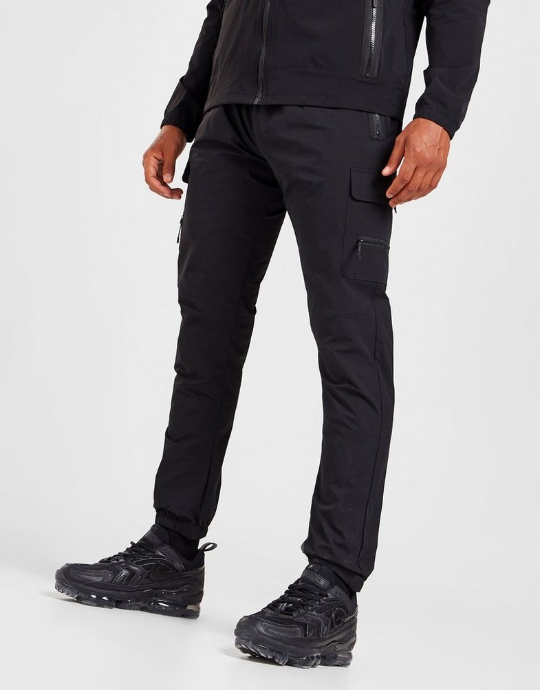 SUPPLY & DEMAND RUMBLE CARGO TRACK PANTS  SUPTM16075 Czarny
