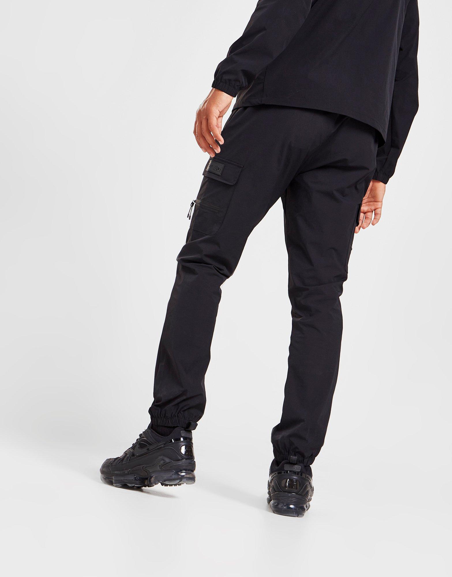 Pánske nohavice SUPPLY & DEMAND RUMBLE CARGO TRACK PANTS  SUPTM16075 Čierna