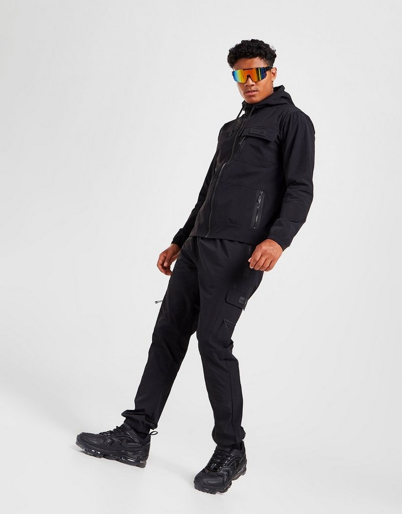 SUPPLY & DEMAND RUMBLE CARGO TRACK PANTS  SUPTM16075 Czarny