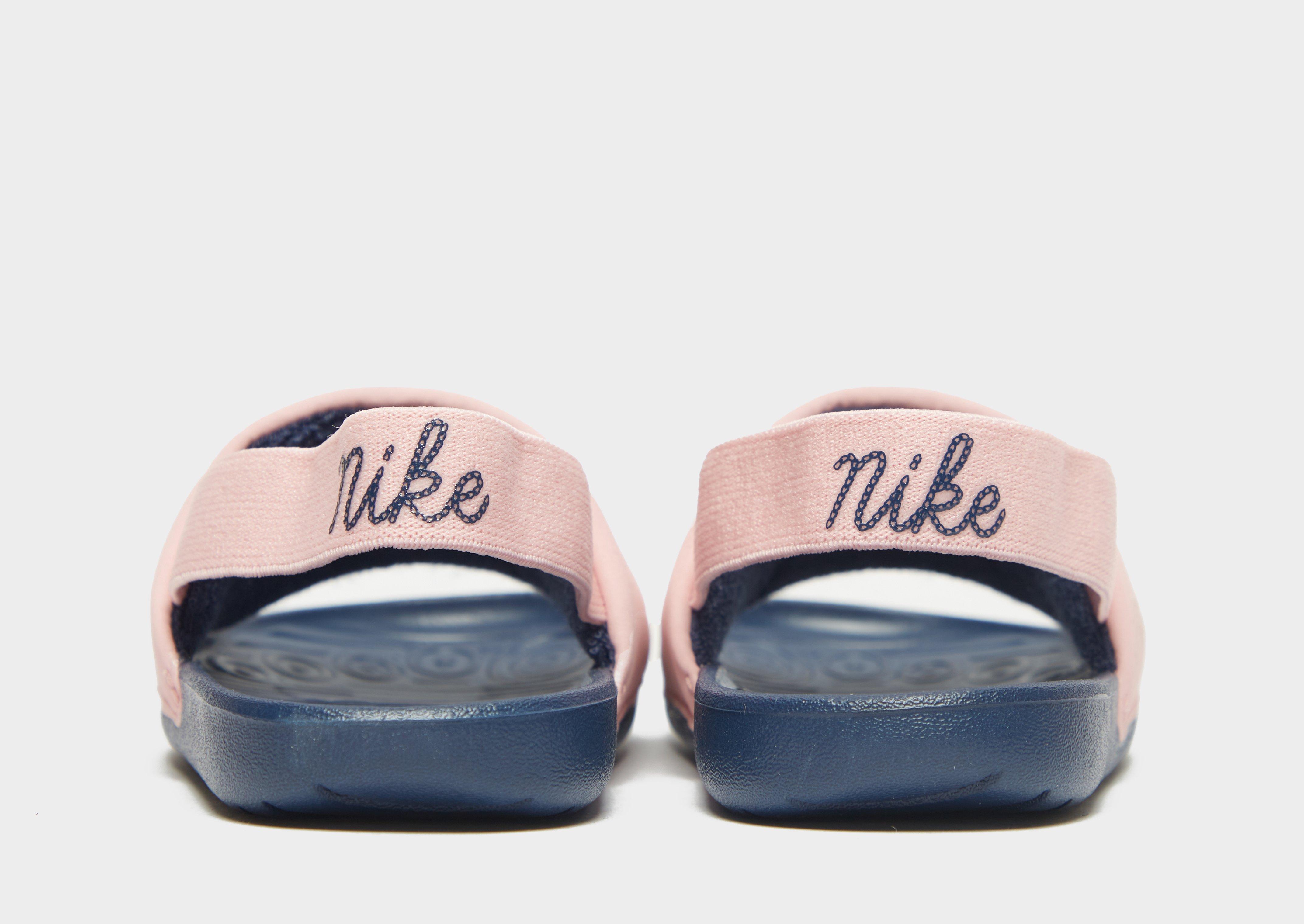 Gyerek papucsok és flip-flopok NIKE KAWA SLIDES  DB3297-600 Rózsaszín