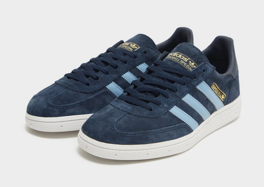Buty sneakersy męskie ADIDAS HANDBALL SPEZIAL HQ3684 Niebieski