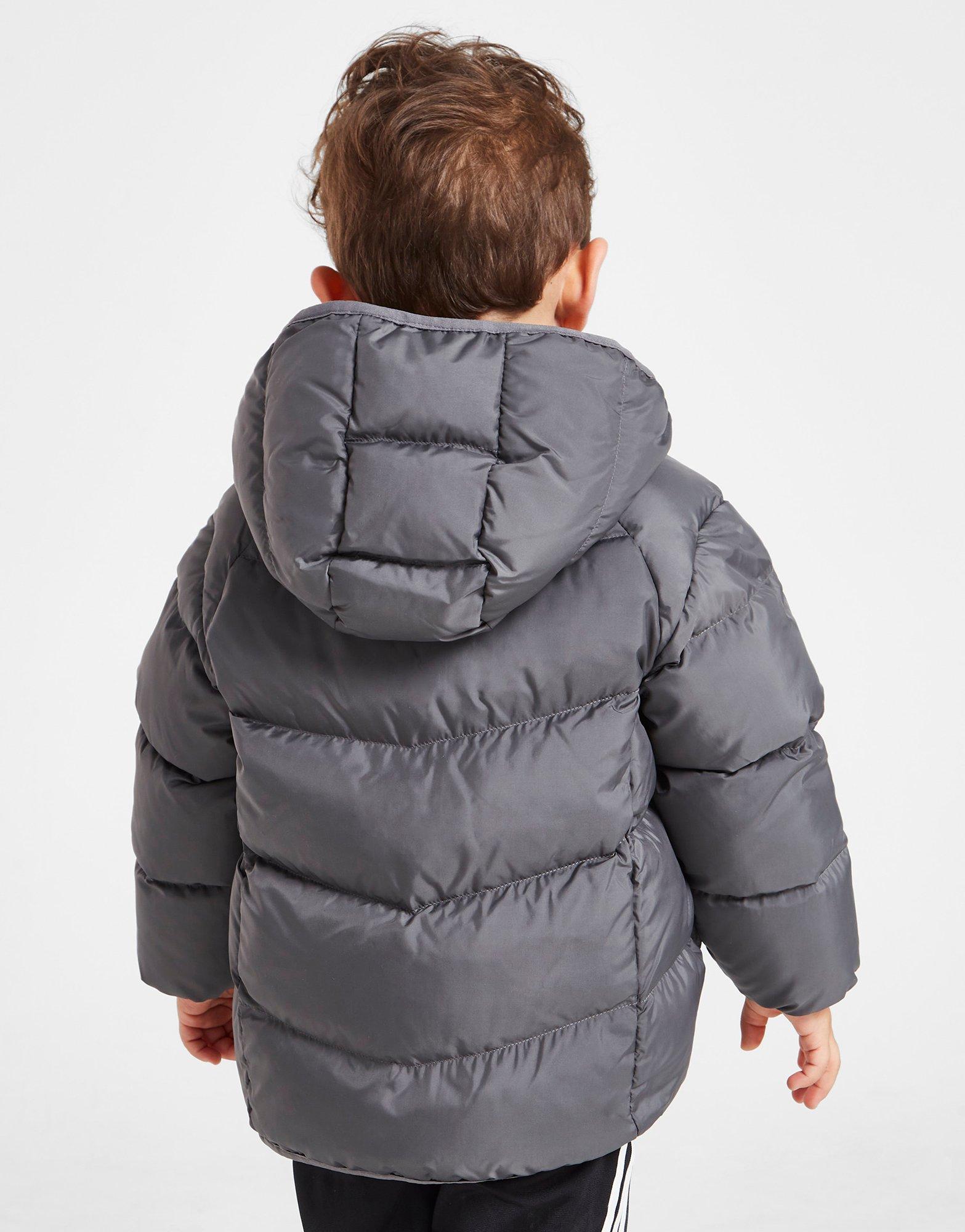 Детско зимно яке ADIDAS BADGE OF SPORT PADDED JACKET INFANT INFANTS HA5059 Черен