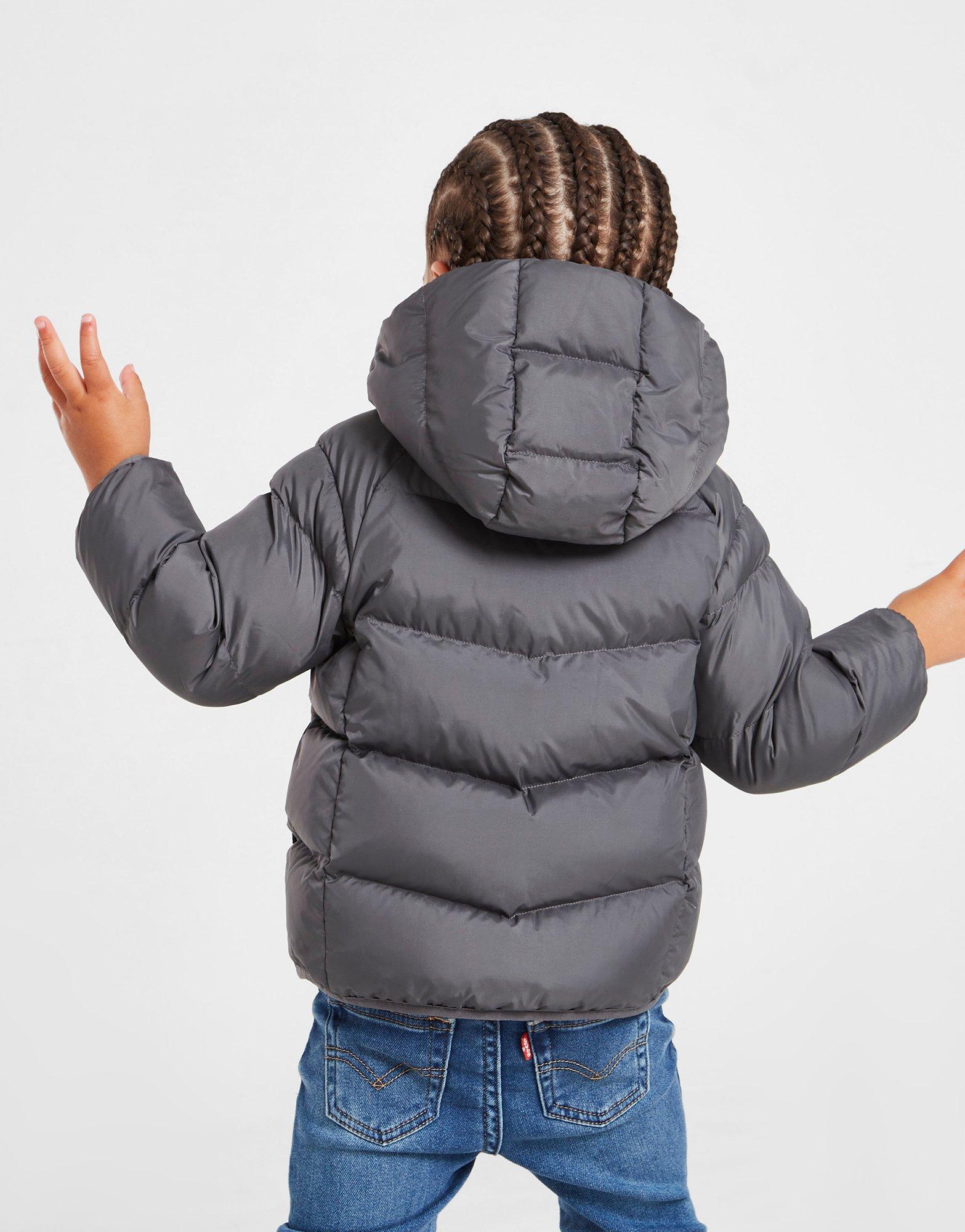 Детско зимно яке ADIDAS BADGE OF SPORT PADDED JACKET INFANT INFANTS HA5059 Черен