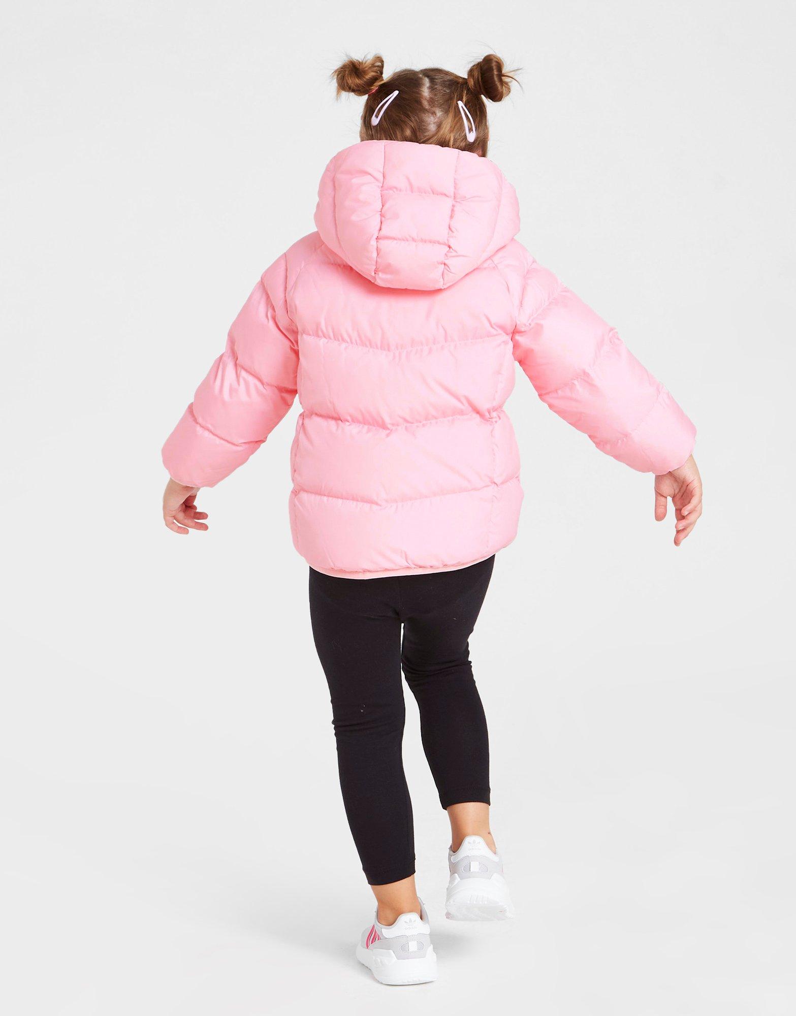 Gyerek kabát ADIDAS KABÁT (G)BOS PAD JKT HR7836 Rózsaszín