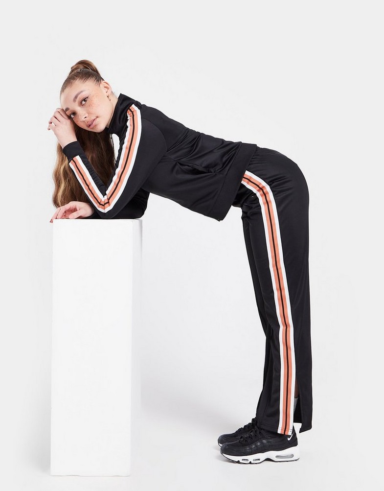 Dámske nohavice SUPPLY & DEMAND NOHAVICE  STRPE W'LEG TPNT BLK SUPTW16028BLK Čierna