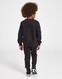 JORDAN BLUZA DBL HBR CREW ST BLK/RD/REF