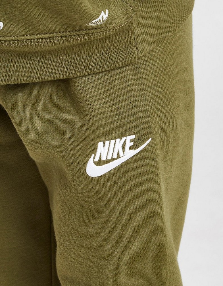 Detská tepláková súprava NIKE SÚPRAVA AOP NIKE QZ ST 86K179F1C Biela