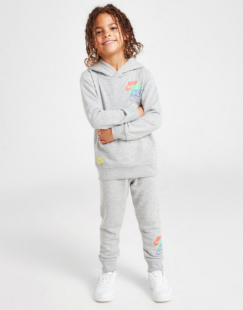 Дитячі спортивні костюми NIKE КОМПЛЕКТ RPT FUTURA OH SUIT 86K176042 Сірий