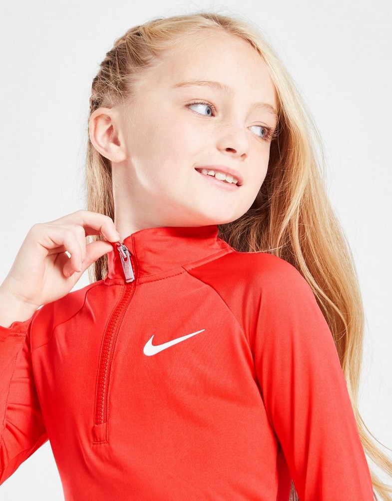 Komplet dresowy dziecięcy NIKE KOMPLET (G)QZ/PRO TGHT ST 36K162GAK Szary