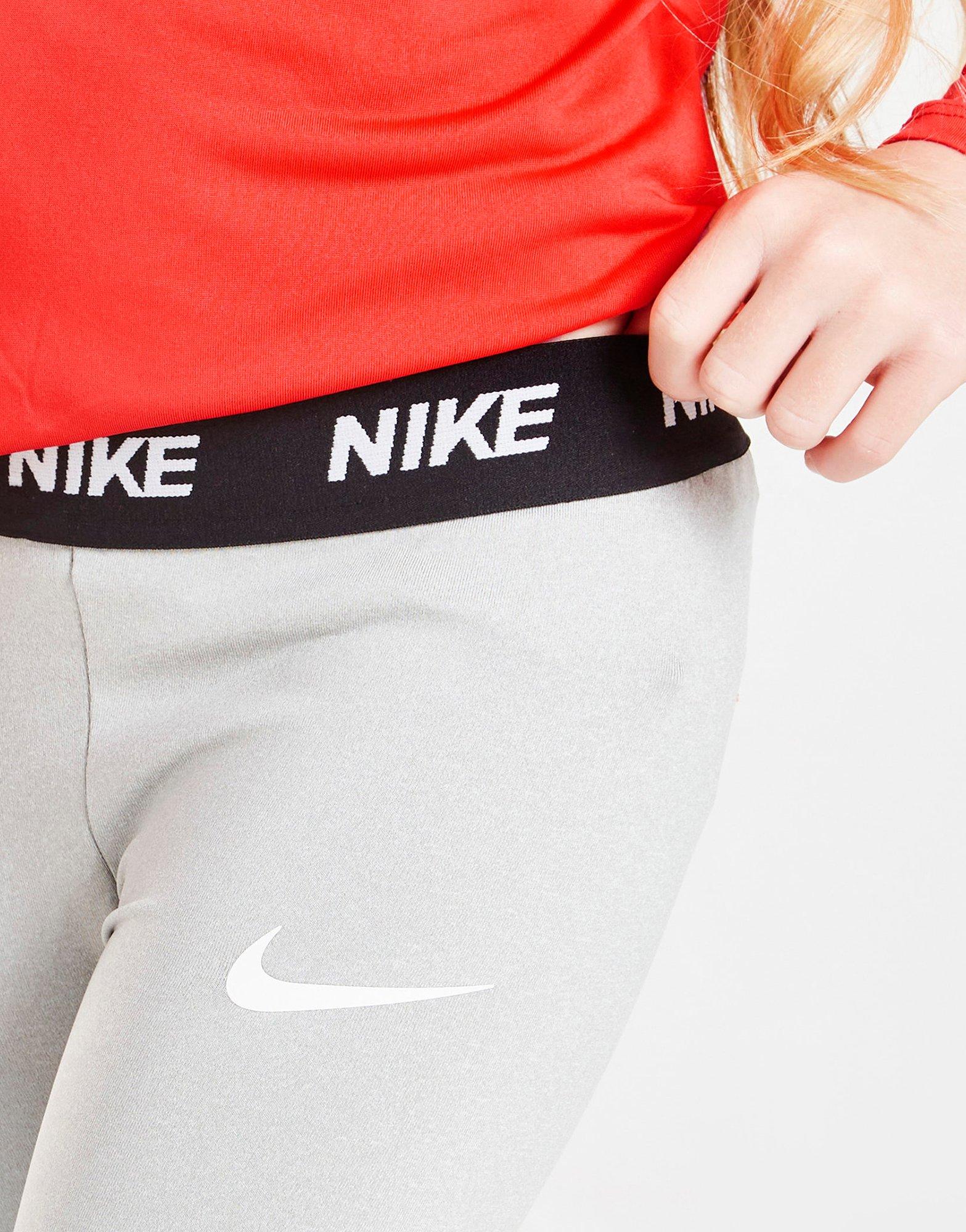 Dječji set trenirke NIKE KOMPLET (G)QZ/PRO TGHT ST 36K162GAK siva