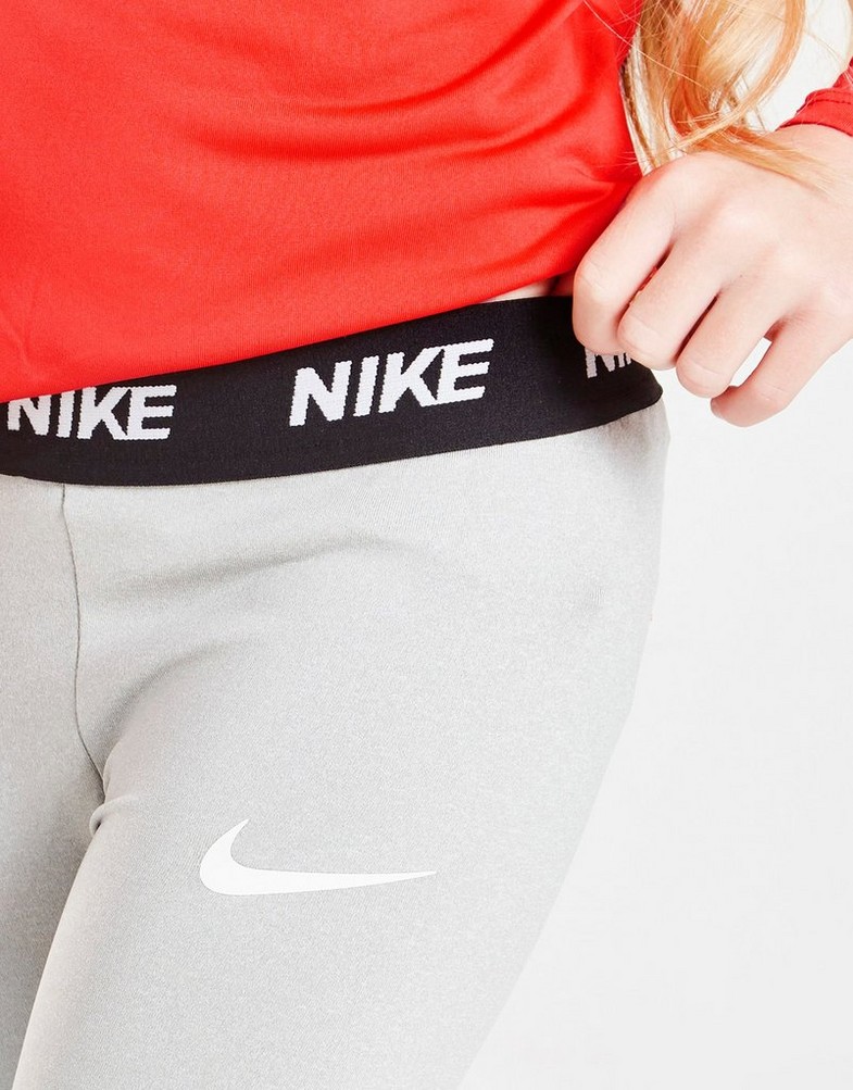 Komplet dresowy dziecięcy NIKE KOMPLET (G)QZ/PRO TGHT ST 36K162GAK Szary