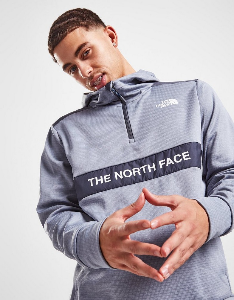 THE NORTH FACE BLUZA Z KAPTUREM T+L 1/4 ZIP HD TW NF0A82DIZDK1