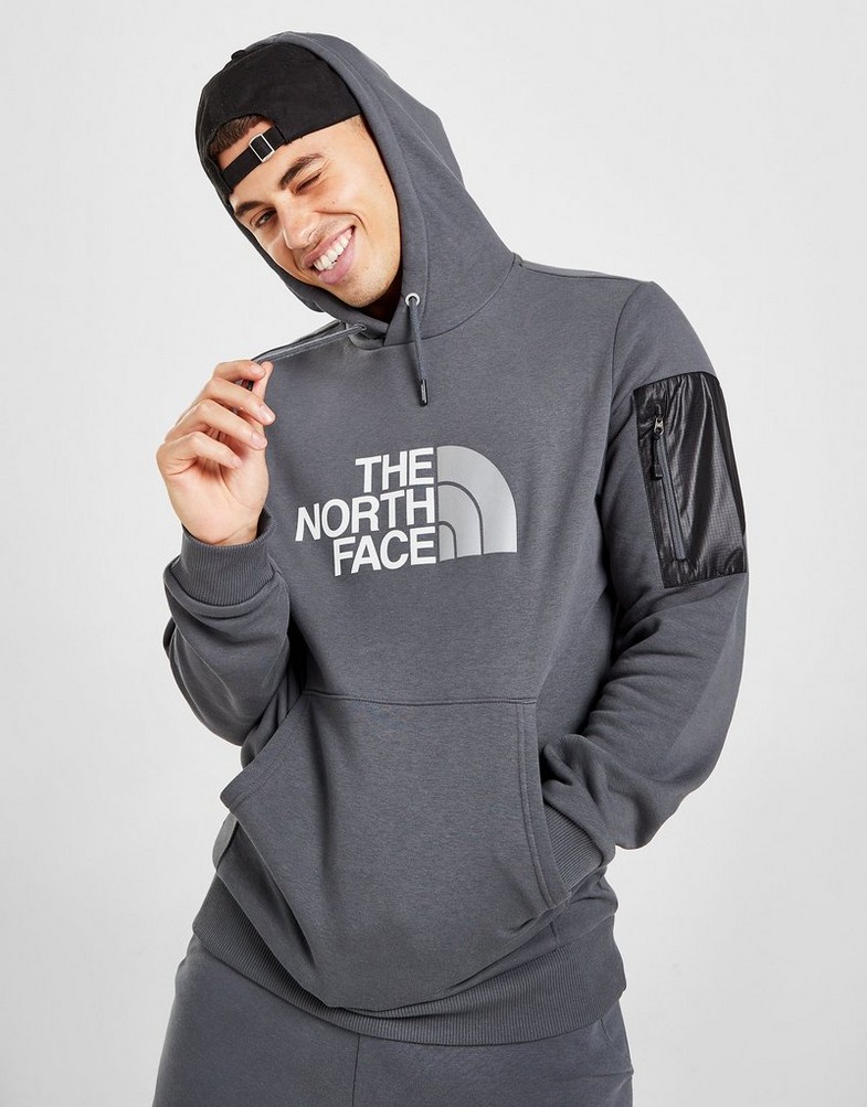 Bluza męska THE NORTH FACE BLUZA Z KAPTUREM BONDI+ L/L HD VAN NF0A5IJOD761 Szary