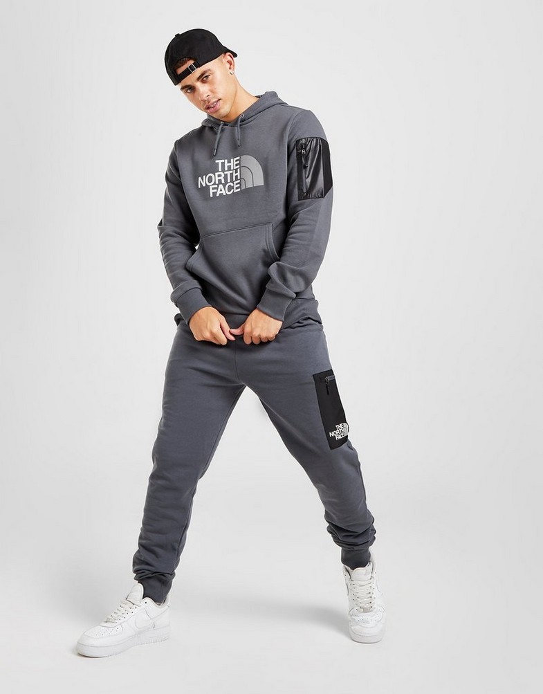 Bluza męska THE NORTH FACE BLUZA Z KAPTUREM BONDI+ L/L HD VAN NF0A5IJOD761 Szary