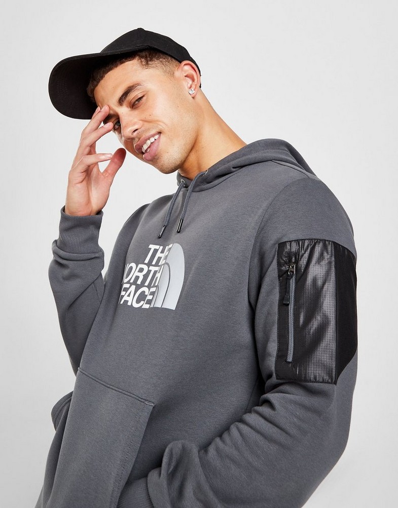 Bluza męska THE NORTH FACE BLUZA Z KAPTUREM BONDI+ L/L HD VAN NF0A5IJOD761 Szary