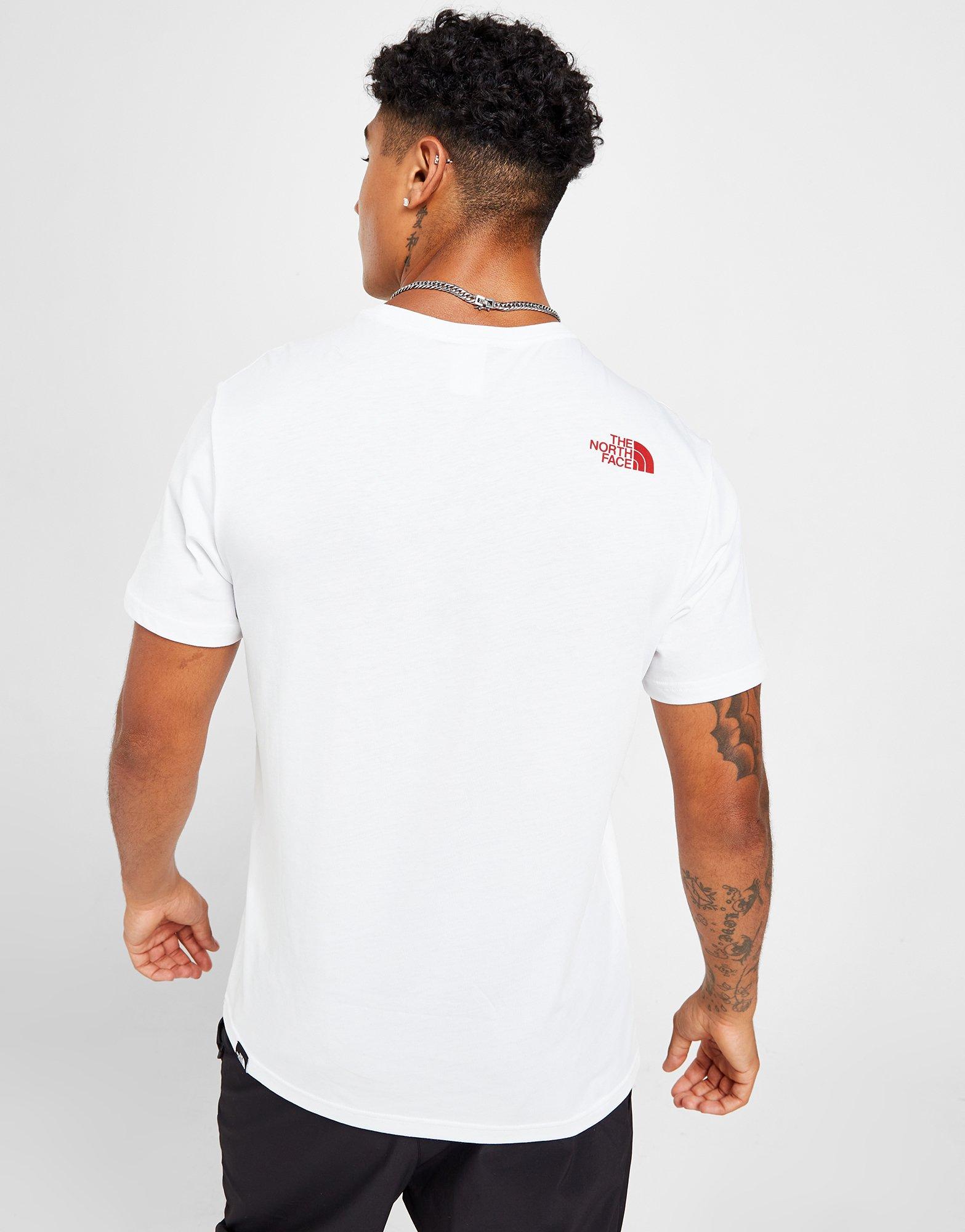 THE NORTH FACE ホワイト Tシャツ THE NORTH FACE T-SHIRT FINE BOX T WH NF0A3OF9ILY1 | kolor