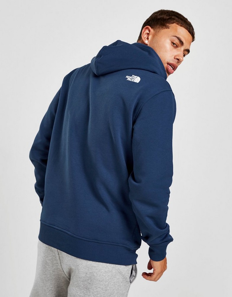 Bluza męska THE NORTH FACE BLUZA Z KAPTUREM FINE BOX HD SHADY NF0A7ZGXHDC1 Niebieski