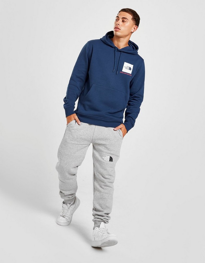 Bluza męska THE NORTH FACE BLUZA Z KAPTUREM FINE BOX HD SHADY NF0A7ZGXHDC1 Niebieski