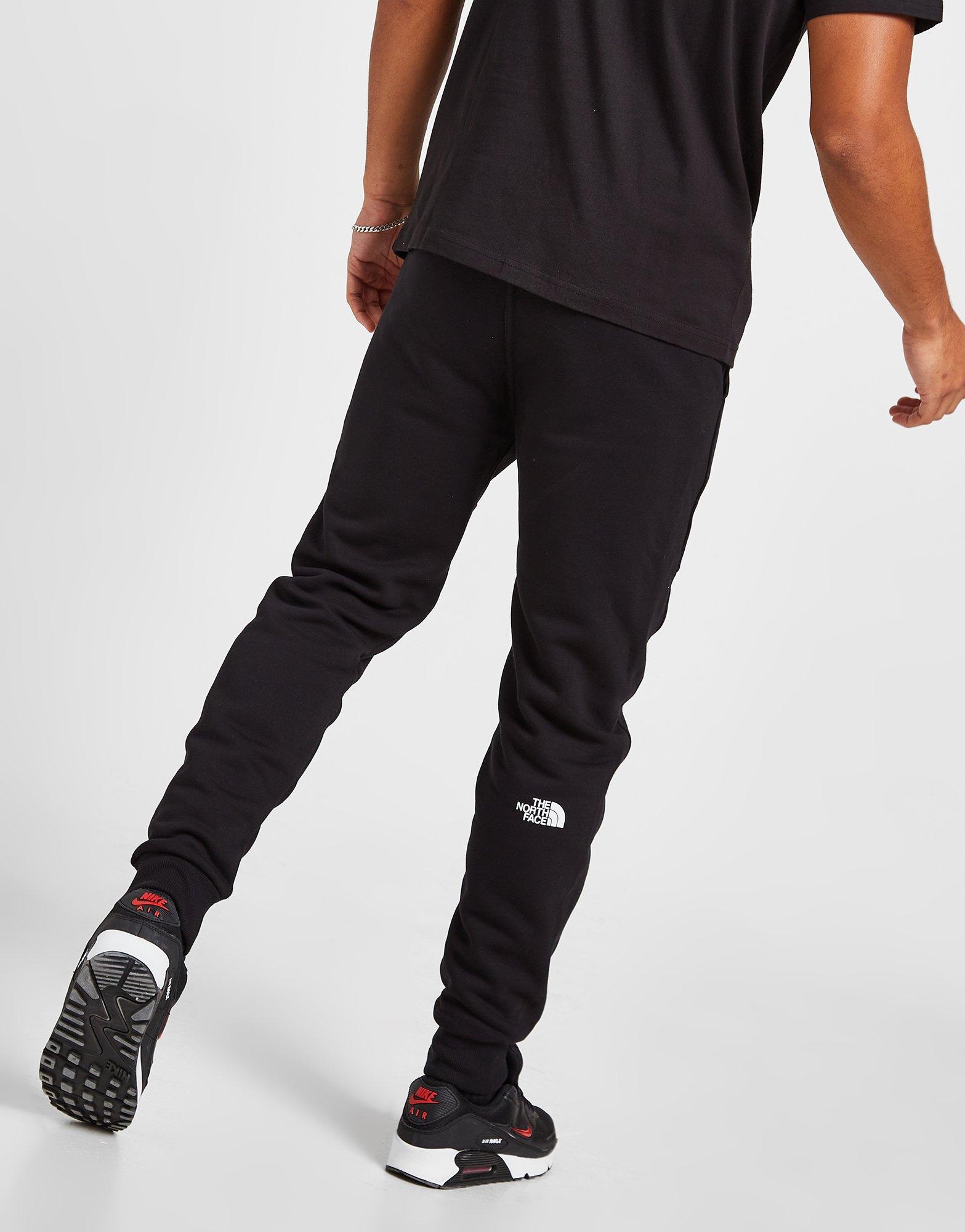 THE NORTH FACE SPODNIE FINE BOX PNT BK/RED NF0A5IILJK31 Czarny