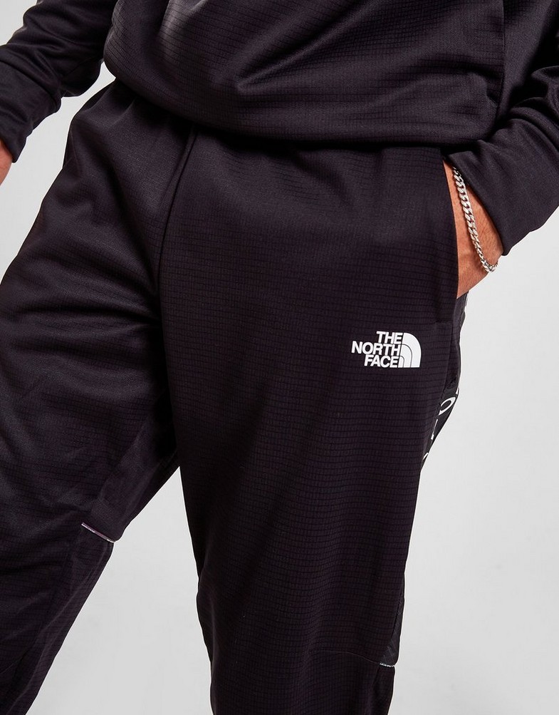 THE NORTH FACE SPODNIE T+L PANT BLK GRID NF0A82DJ6H81 Czarny