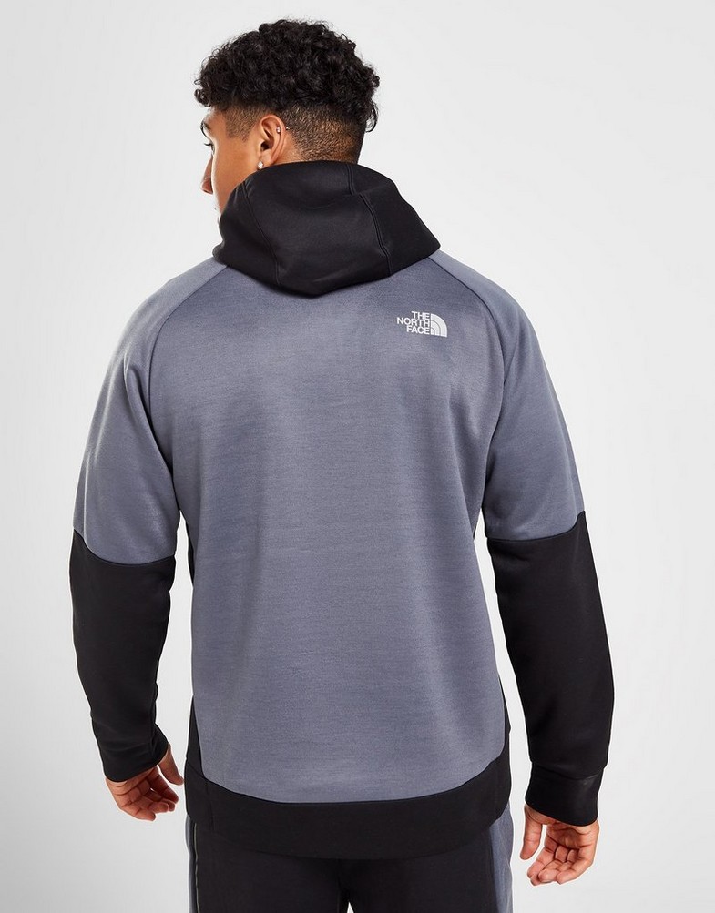 Bluza męska THE NORTH FACE Z KAPTUREM TEK 1/4 ZIP HOODIE NF0A7STJNY71 Szary