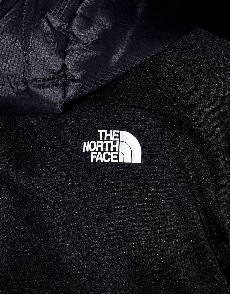 The north face full zip geo woven hoodie sale