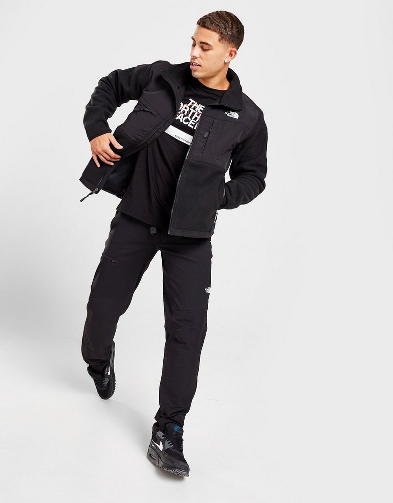Bluza męska THE NORTH FACE ZWYKŁA DENALI FULL ZIP JACKET NF0A7UR2JK31 Czarny